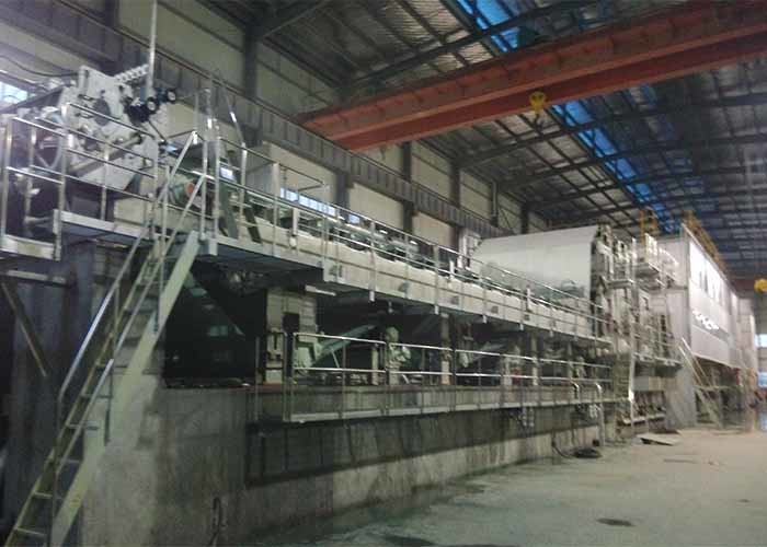 Multi Dryers Fluting Kağıt Makinası High Speed Craft Paper Industry