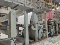 SS304 Kaplı Fildişi Dupleks Kağıt Tahta Yapma Makinesi 800m/Min