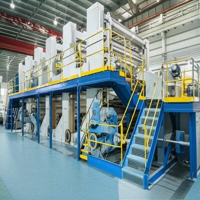 100 to 150 tons per day output paper making machine providing working speed 150 to 700 meters per minute for consistent paper