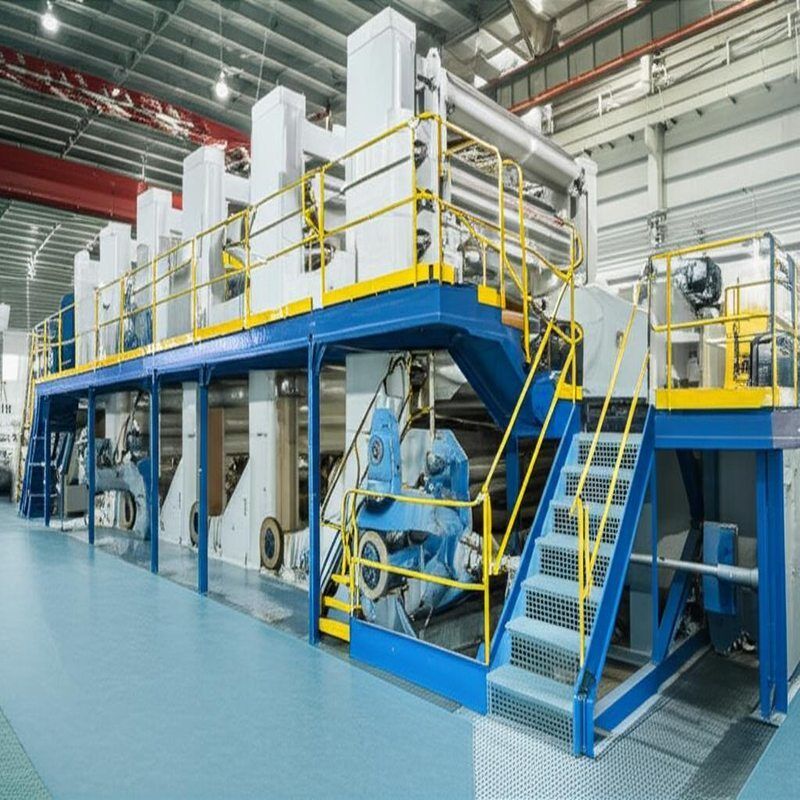 100 to 150 tons per day output paper making machine providing working speed 150 to 700 meters per minute for consistent paper