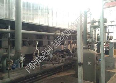 Tam Otomatik Kağıt Karton Yapma Ekipmanları 304 Paslanmaz Çelik Hamur Yem Boru