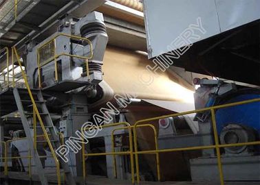 Saf OCC Geri Dönüşümlü Dubleks Kağıt Makinesi Makul Tasarım Hava Yastığı Türü