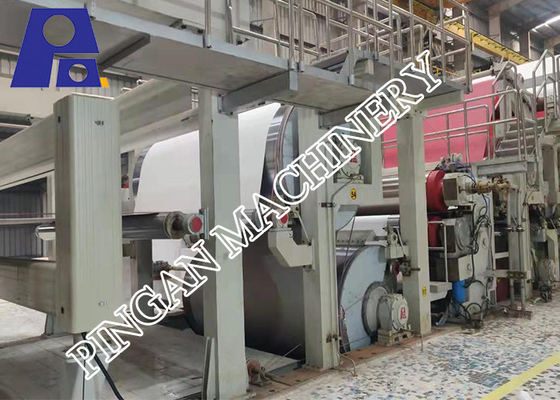 250T / D Kaplamalı Kağıt Mukavva Yapma Makinesi 4 Telli Kağıt Yapma Makinesi