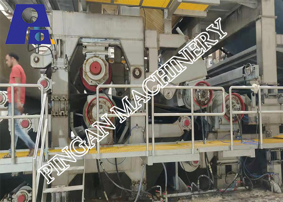 4 Telli Kaplamalı Dubleks Kağıt Makinası 325m/Dk Dubleks Karton Makinası
