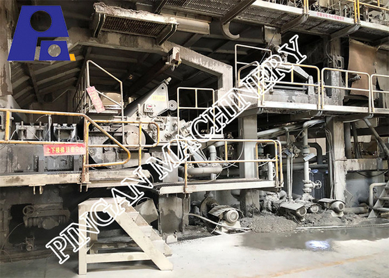 SS304 Kaplamalı Fildişi Dubleks Kağıt Karton Yapma Makinesi 800m / Dak