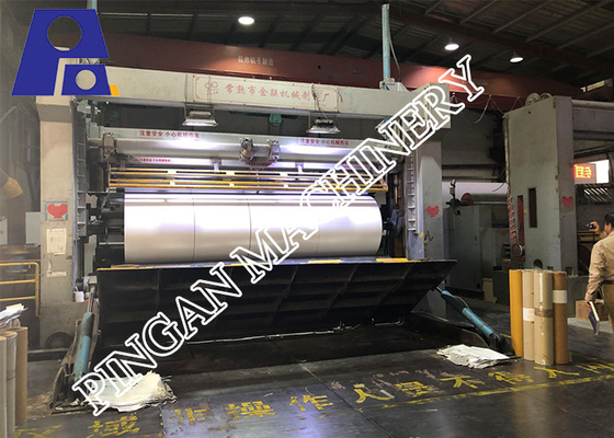 Two Sides Duplex Paper Board Making Machine Adopts 4ply Wire